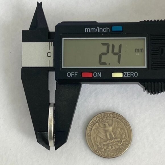 Silver Plated 8MM Cubic Zirconia Circle Bar Band Ring Size 8.75 - Picture 14 of 16